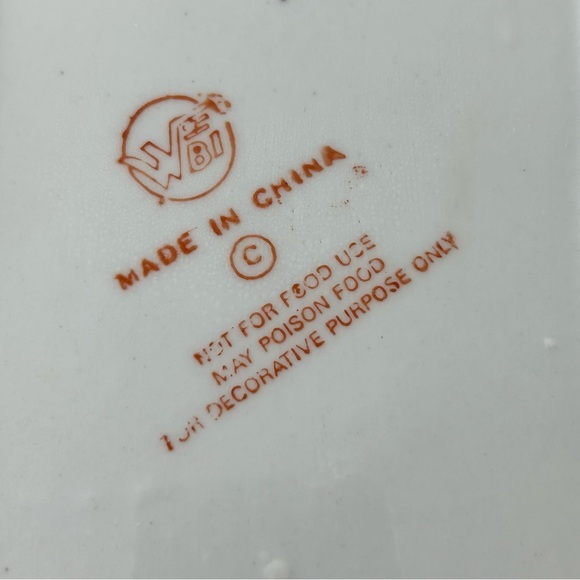 Vintage Heavy Rectangular Porcelain Ceramic  Trinket Box Equestrian Theme - Picture 2 of 9